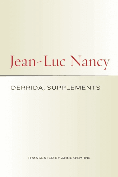 Derrida, Supplements av Jean-Luc Nancy