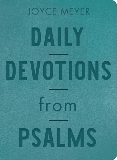 Daily Devotions from Psalms (Leather Fine Binding) av Joyce Meyer