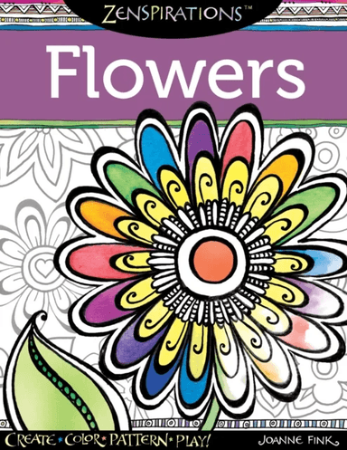 Zenspirations Coloring Book Flowers av Joanne Fink