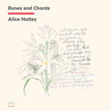 Runes And Chords av Alice Notley