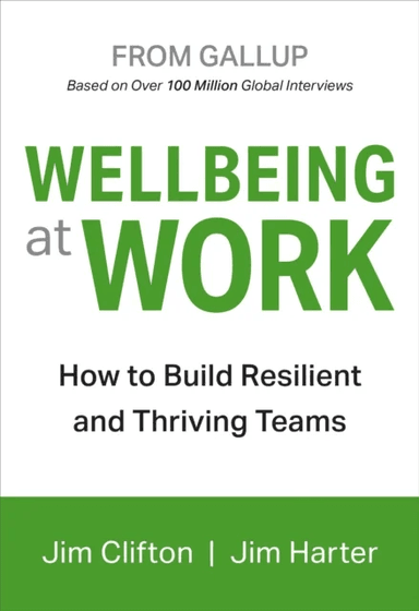 Wellbeing At Work av Jim Clifton, Jim Harter