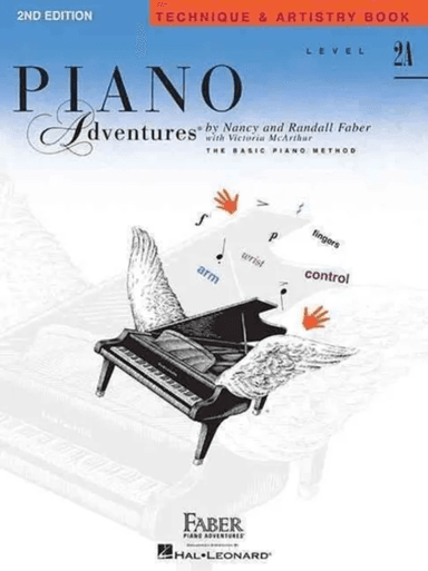 Piano Adventures Technique &amp; Artistry Book Lev. 2A av Nancy Faber, Randall Faber