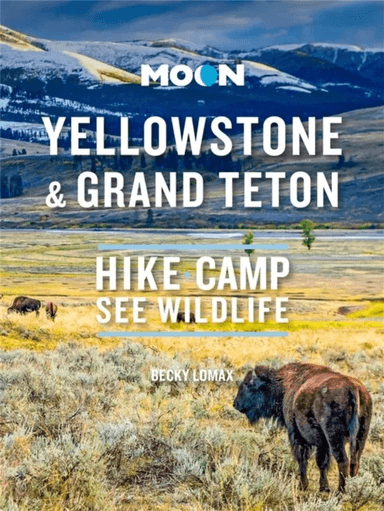 Moon Yellowstone &amp; Grand Teton av Becky Lomax