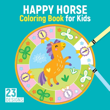 Happy Horse Coloring Book for Kids av Clorophyl Editions
