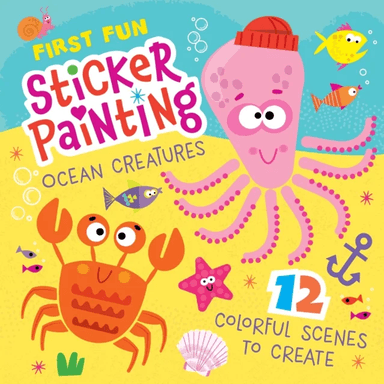 First Fun Sticker Painting: Ocean Creatures av Edward Miller III