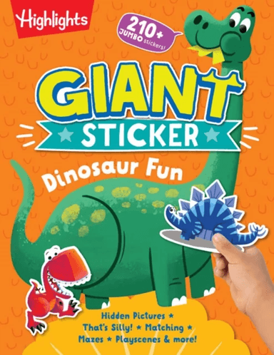 Giant Sticker Dinosaur Fun av Highlights