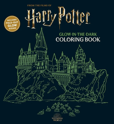 Harry Potter Glow in the Dark Coloring Book av Editors of Thunder Bay Press