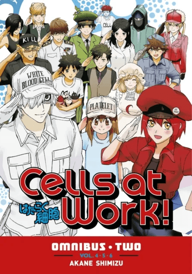 Cells at Work! Omnibus 2 (Vols. 4-6) av Akane Shimizu