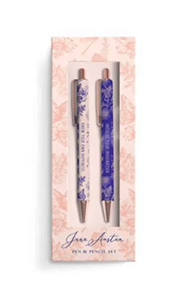 Jane Austen: Floral Pencil and Pen Set av Insight Editions