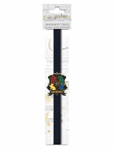 Harry Potter: Hogwarts Crest Enamel Charm Bookmark av Insight Editions