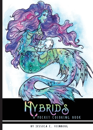 Hybrids Pocket Coloring Book
