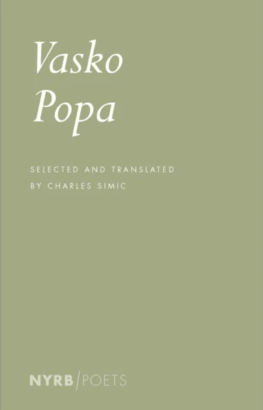 Vasko Popa: Poems av Vasko Popa