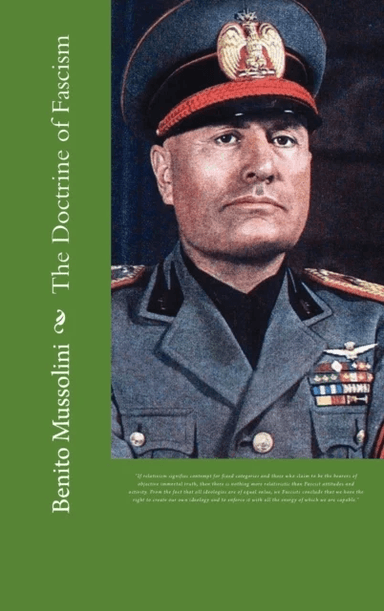 The Doctrine of Fascism av Benito Mussolini