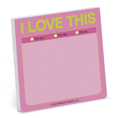 Knock Knock I Love This Sticky Note (Pastel) av Knock Knock