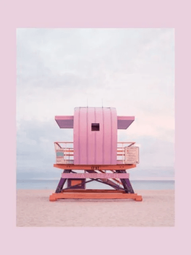 Lifeguard Towers: Miami av Tommy Kwak