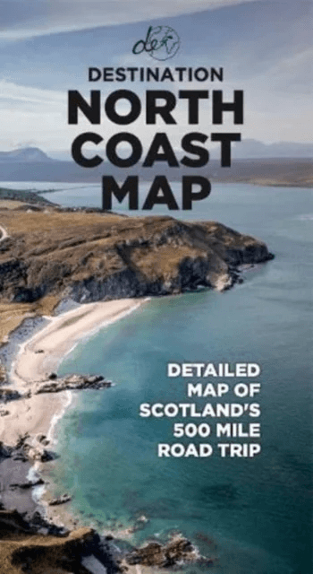 North Coast Road Trip Map av Destination Earth Guides