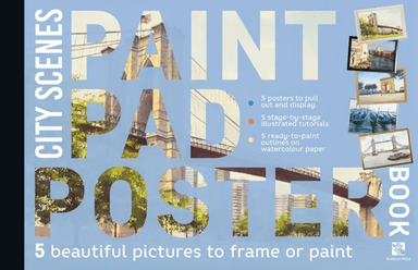 Paint Pad Poster Book: City Scenes av Geoff Kersey