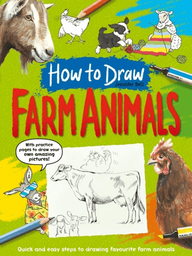 How To Draw: Farm Animals av Jennifer Bell