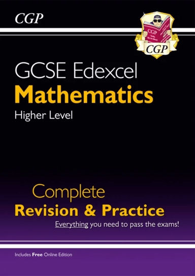 GCSE Maths Edexcel Complete Revision &amp; Practice: Higher inc Online Ed, Videos &amp; Quizzes av CGP Books
