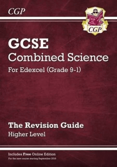 Grade 9-1 GCSE Combined Science: Edexcel Revision Guide with Online Edition - Higher: superb for the av CGP Books