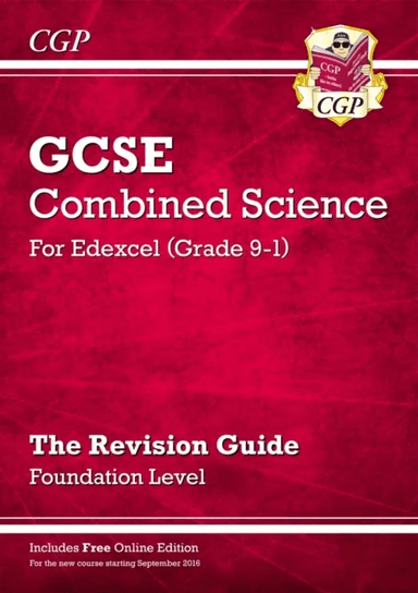 Grade 9-1 GCSE Combined Science: Edexcel Revision Guide with Online Edition - Foundation: ideal for av CGP Books