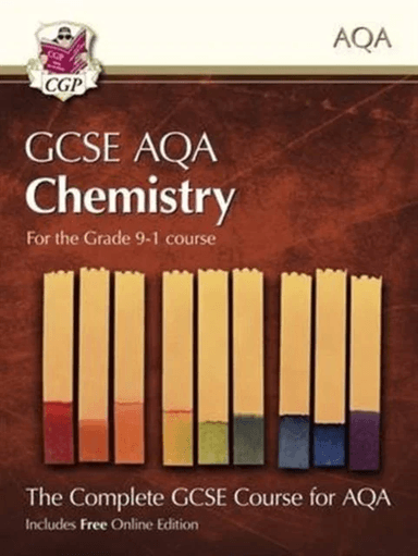 Grade 9-1 GCSE Chemistry for AQA: Student Book with Online Edition: ideal course companion for the 2 av CGP Books