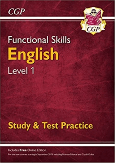 Functional Skills English Level 1 - Study &amp; Test Practice av CGP Books