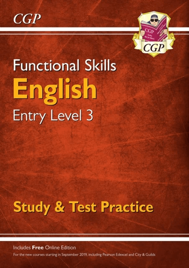 Functional Skills English Entry Level 3 - Study &amp; Test Practice av CGP Books