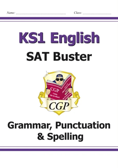 KS1 English SAT Buster: Grammar, Punctuation &amp; Spelling (for end of year assessments) av CGP Books
