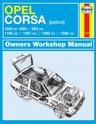Opel Corsa Petrol (83 - Mar 93) Haynes Repair Manual av Haynes Publishing