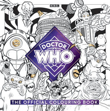 The Official Doctor Who Colouring Book av Mike Collins
