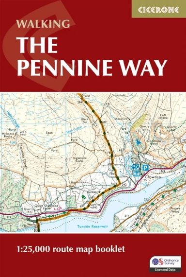 Walking the Pennine Way Map Booklet av Paddy Dillon