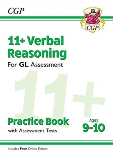 11+ GL Verbal Reasoning Practice Book &amp; Assessment Tests - Ages 9-10 (with Online Edition): perfect av CGP Books