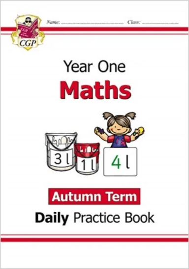 KS1 Maths Year 1 Daily Practice Book: Autumn Term av CGP Books