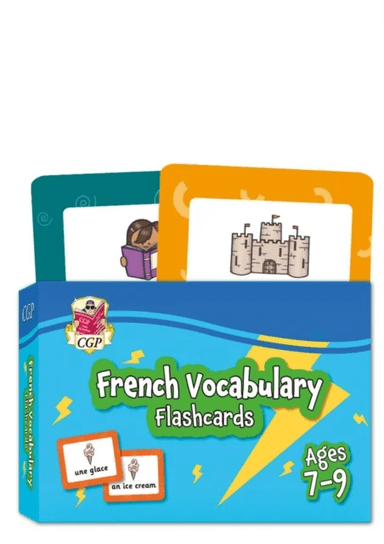 French Vocabulary Flashcards for Ages 7-9 (with Free Online Audio) av CGP Books