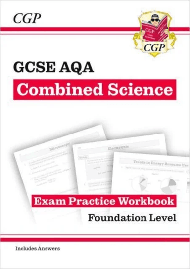 GCSE Combined Science AQA Exam Practice Workbook - Foundation (includes answers) av CGP Books