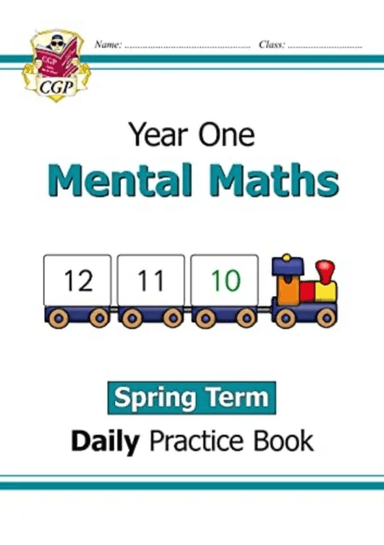 KS1 Mental Maths Year 1 Daily Practice Book: Spring Term av CGP Books