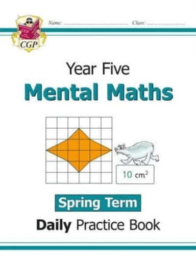 KS2 Mental Maths Year 5 Daily Practice Book: Spring Term av CGP Books