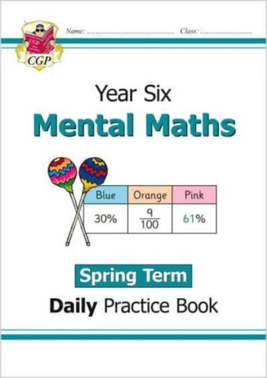 KS2 Mental Maths Year 6 Daily Practice Book: Spring Term av CGP Books