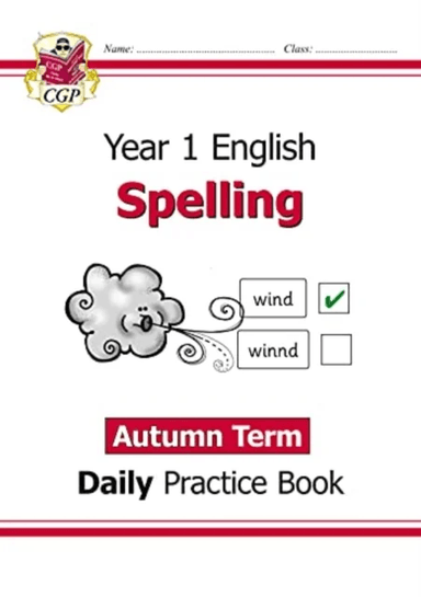 KS1 Spelling Year 1 Daily Practice Book: Autumn Term av CGP Books