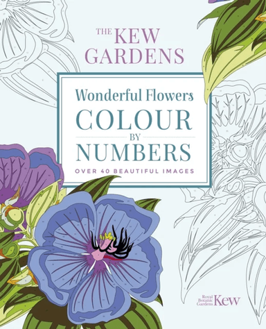 The Kew Gardens Wonderful Flowers Colour-by-Numbers av The Royal Botanic Gardens Kew