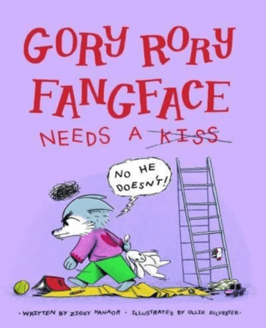 Gory Rory Fangface Needs a Kiss av Ziggy Hanaor