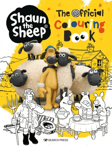 Shaun the Sheep: The Official Colouring Book av Aardman