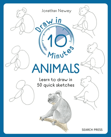 Draw in 10 Minutes: Animals av Jonathan Newey
