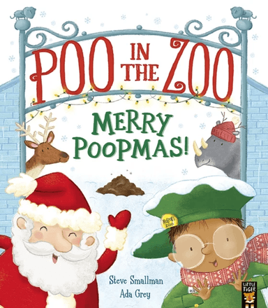 Poo in the Zoo: Merry Poopmas! av Steve Smallman