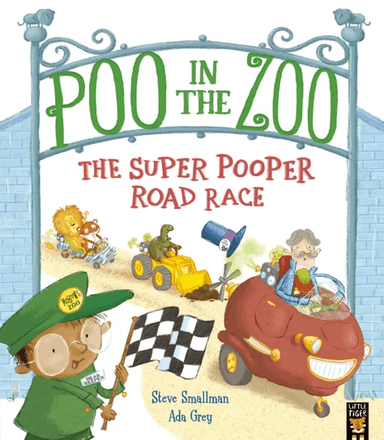 Poo in the Zoo: The Super Pooper Road Race av Steve Smallman