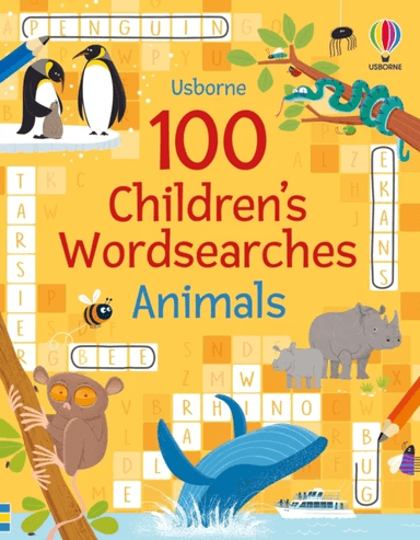 100 Children's Wordsearches: Animals av Phillip Clarke