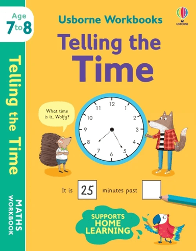 Usborne Workbooks Telling the Time 7-8 av Holly Bathie