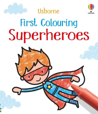 First Colouring Superheroes av Kate Nolan