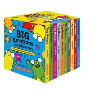 Big Emotions Tiny Monsters 10-Book Collection: Manners, Behaviours and Feelings av Sweet Cherry Publishing